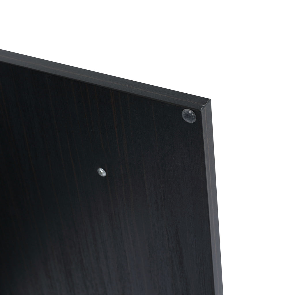 Modern Wall Mounted Bathroom Vanity With Resin Sink And Storage Rack