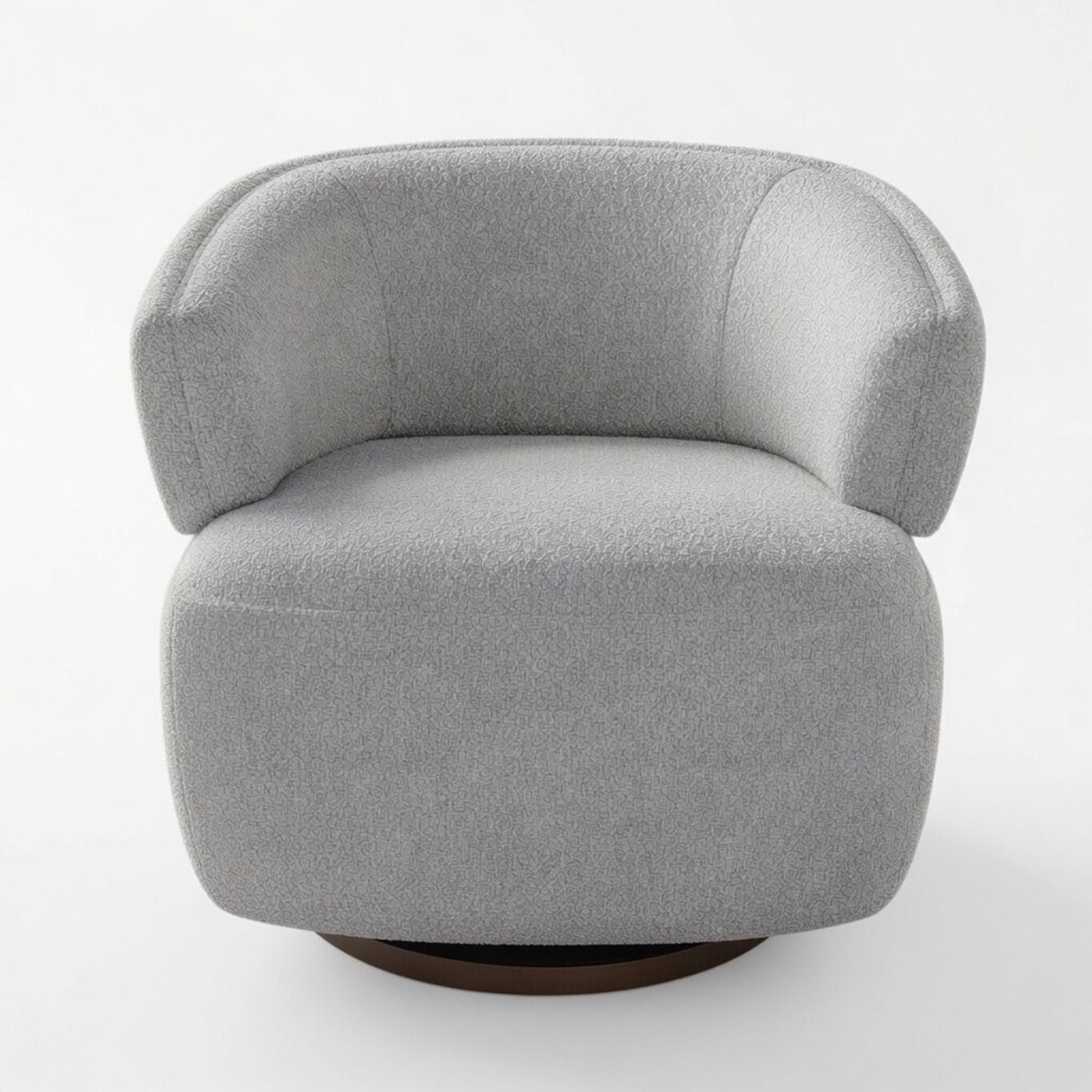 Swivel Barrel Accent Oversized Club Chair