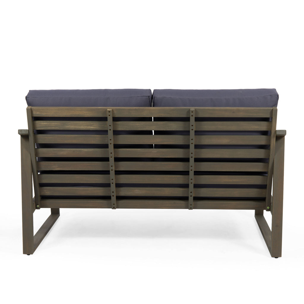 4 Person Outdoor Seating Group With Water Resistant Cushions