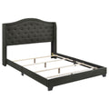 Maassluis - Bed With Button Tufted Headboard