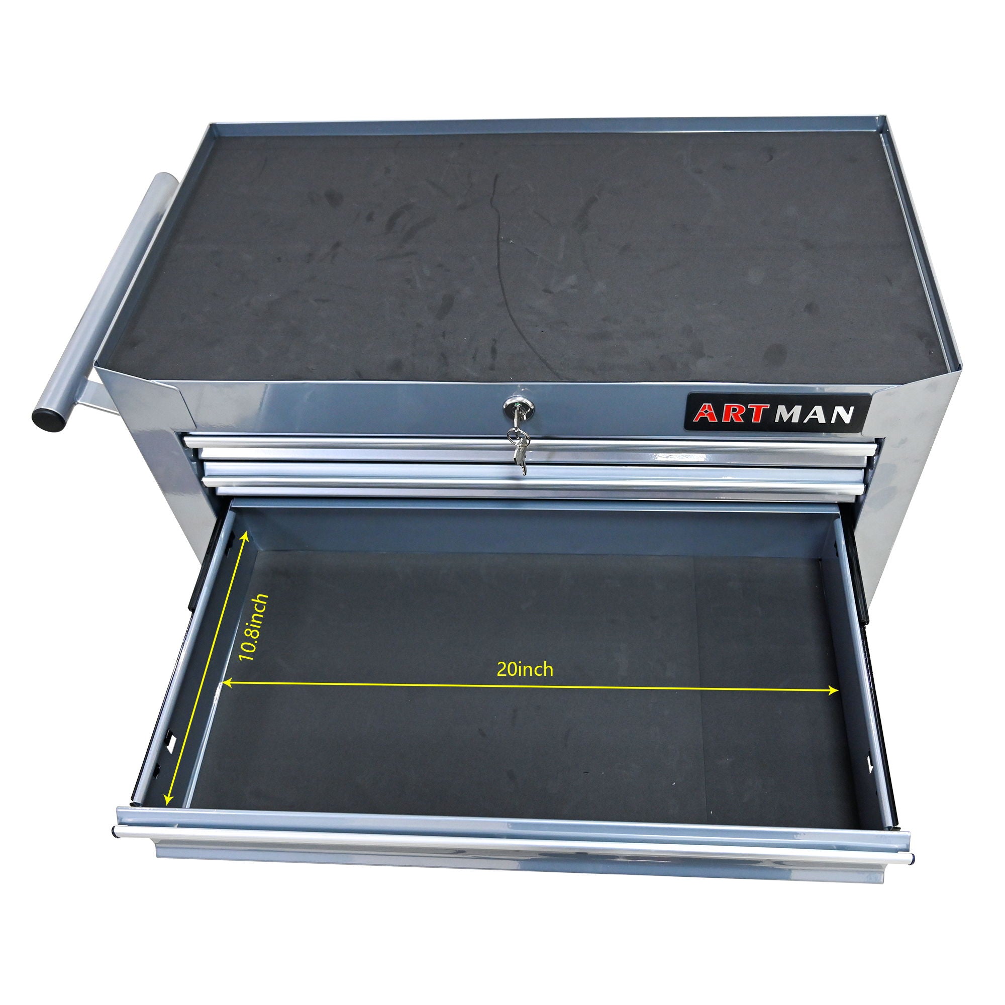 7 Drawers Multifunctional Tool Cart With Wheels