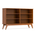 Draper - Handcrafted Low Bookcase