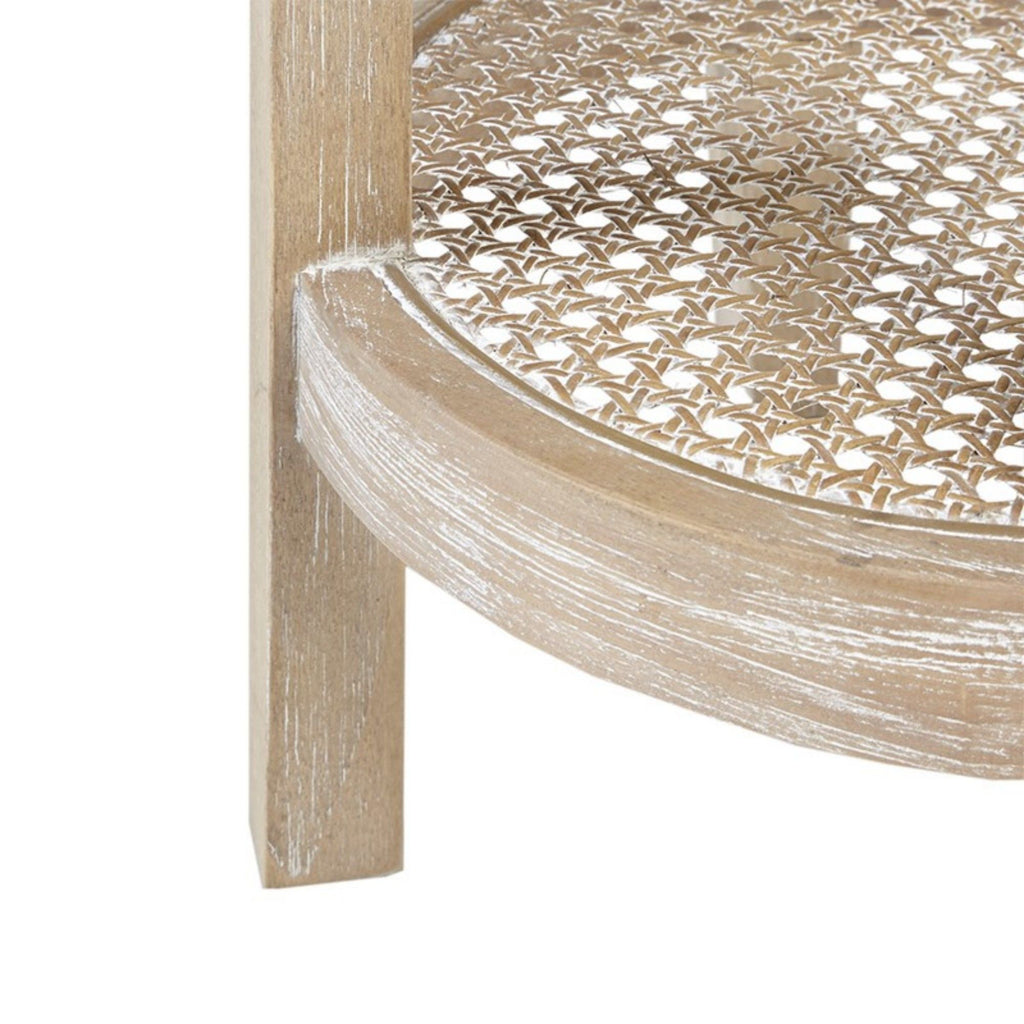 Bedford - Round Accent Table - Reclaimed Wheat