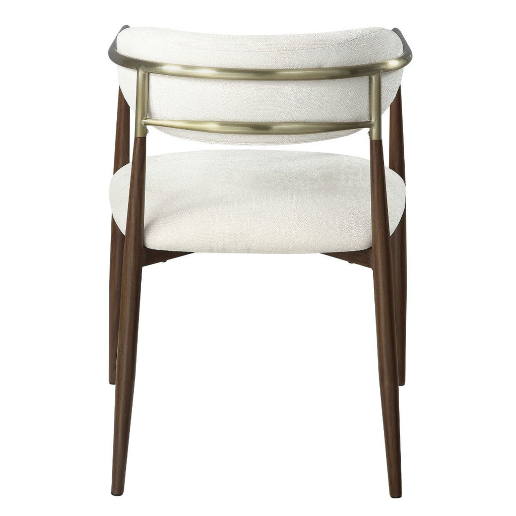 Clayten - Arm Chair (Set of 2) - Brown Oak