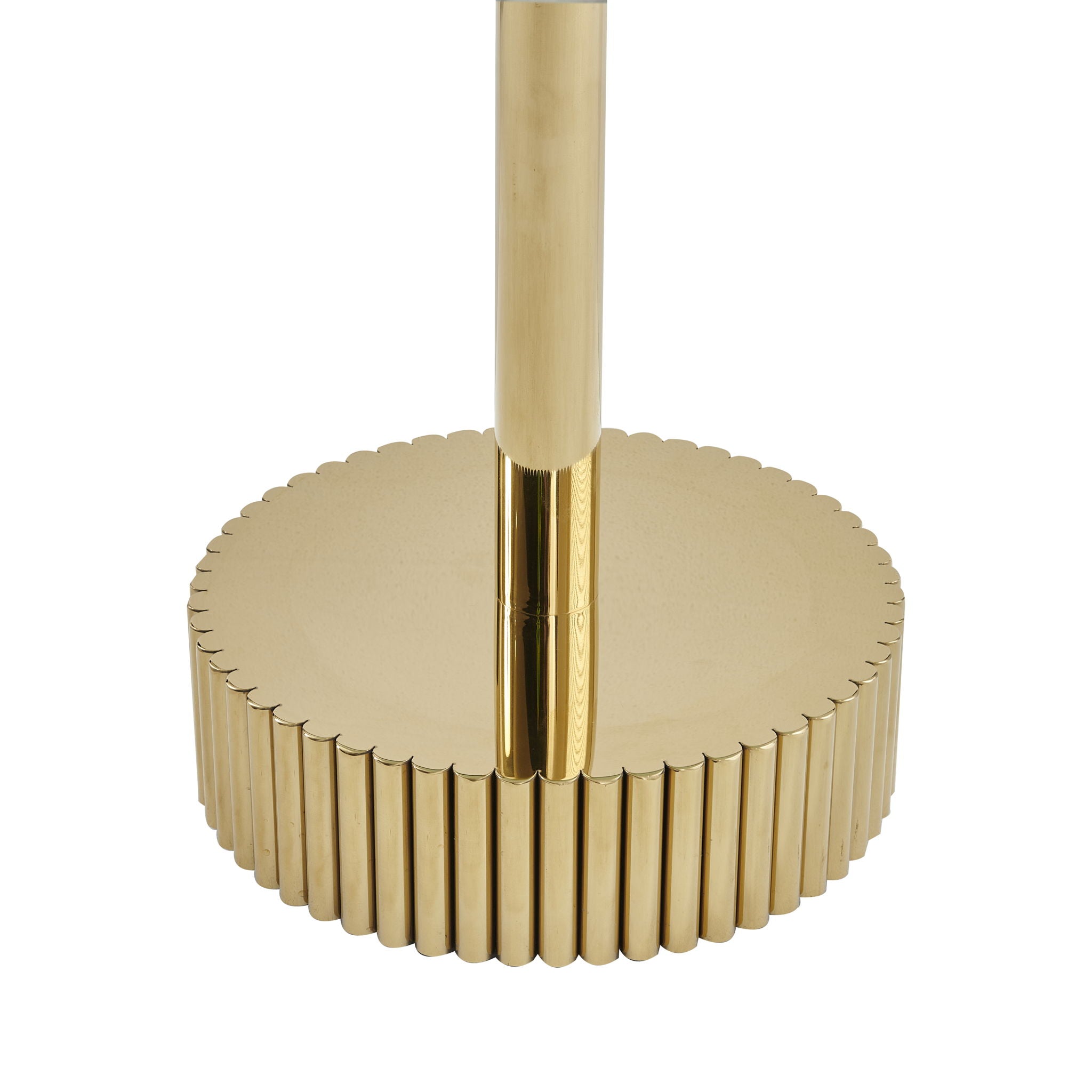 End Table For Living Rooms - Gold / White