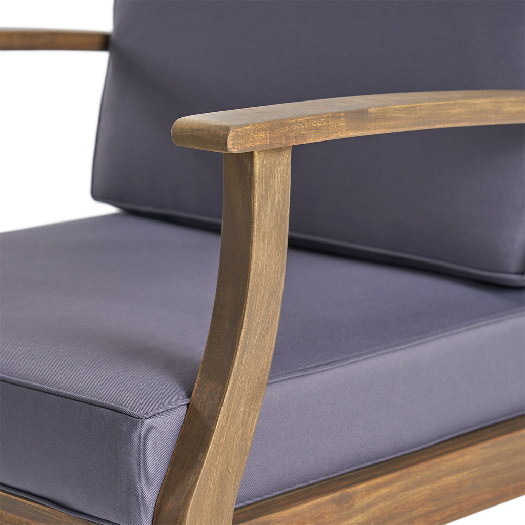 Perla - Contemporary Club Chair With Water Resistant Cushionі