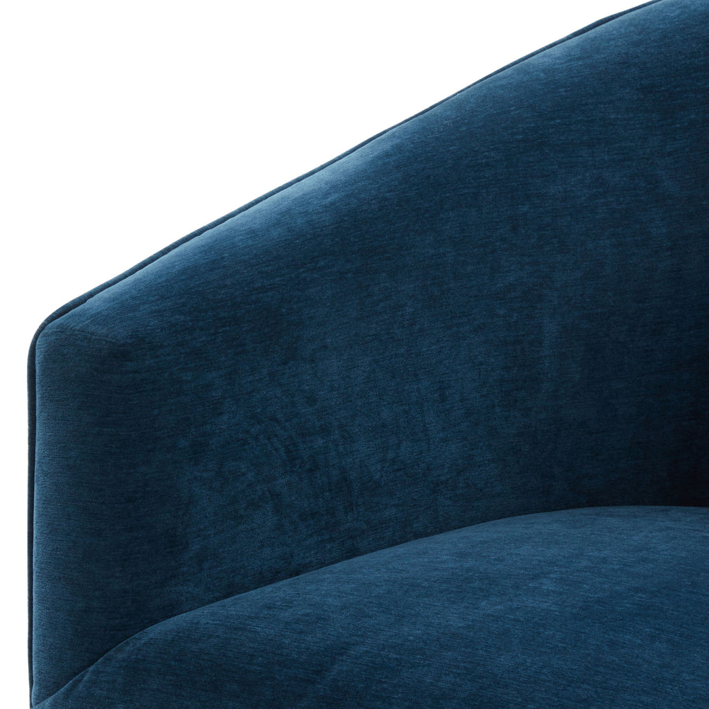 Elm - Skirted Swivel Chair