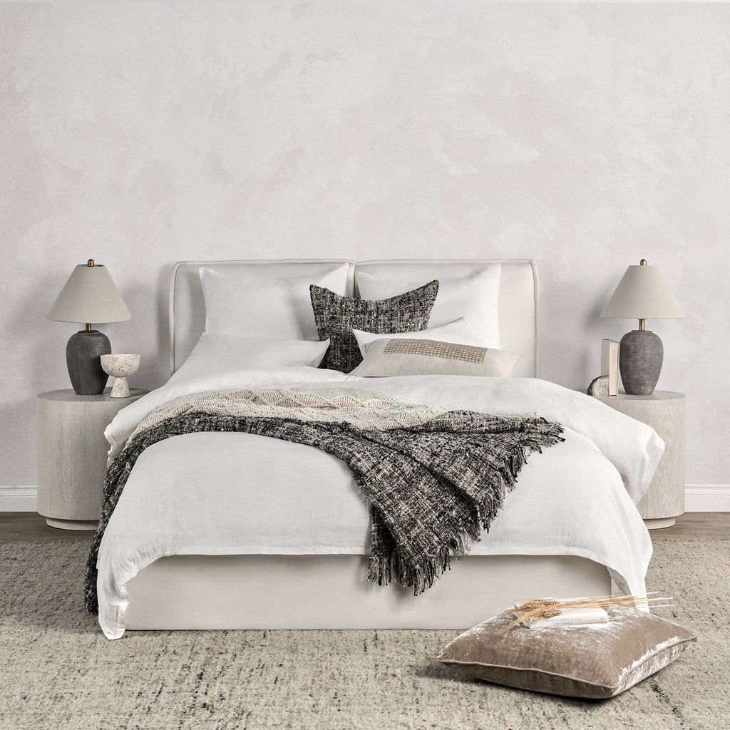 Jayson - Linen Cashmere 3 Piece Duvet Set