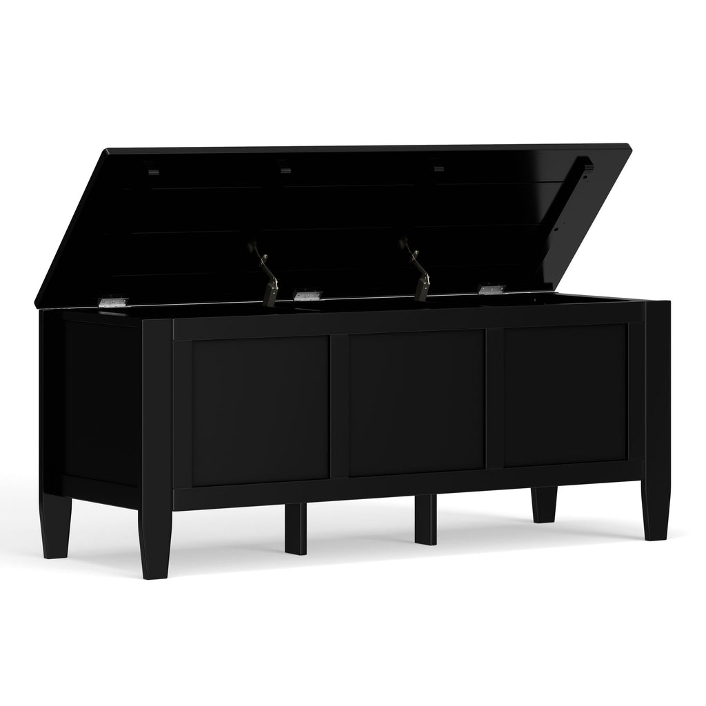 Brooklyn - Storage Bench - Black
