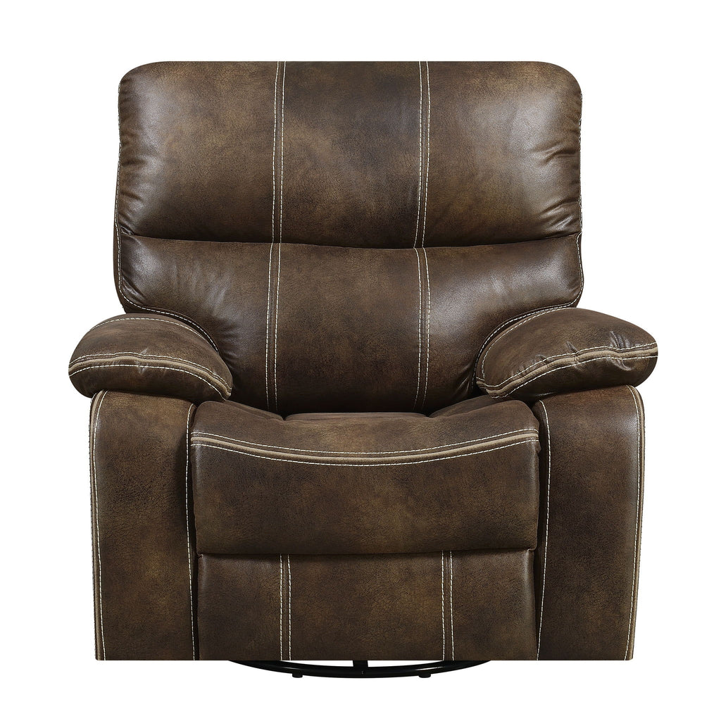 Rustic Swivel Gliding Recliner