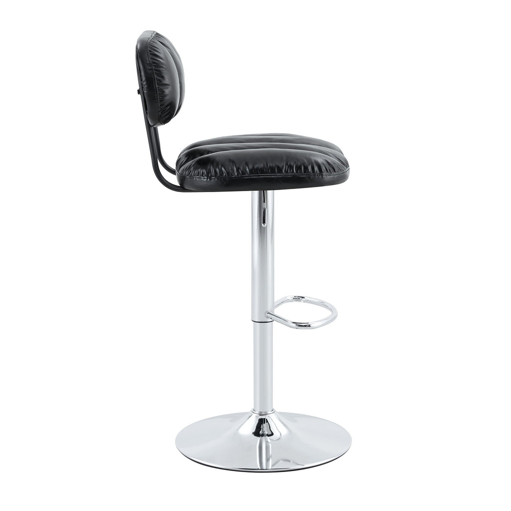 Adjustable Height Bar Stools With Footrest For Kitchen Island (Set of 2)