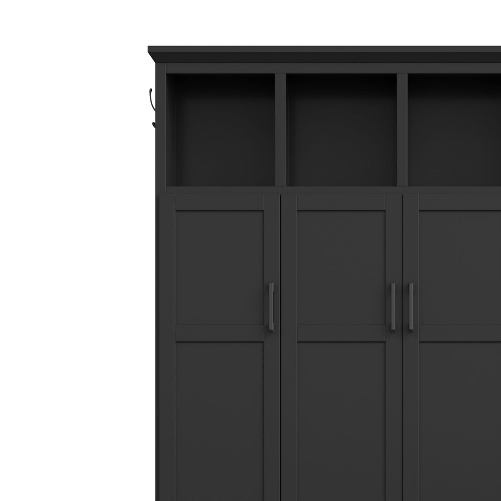 Hall Tree With 4 Hidden Cabinets