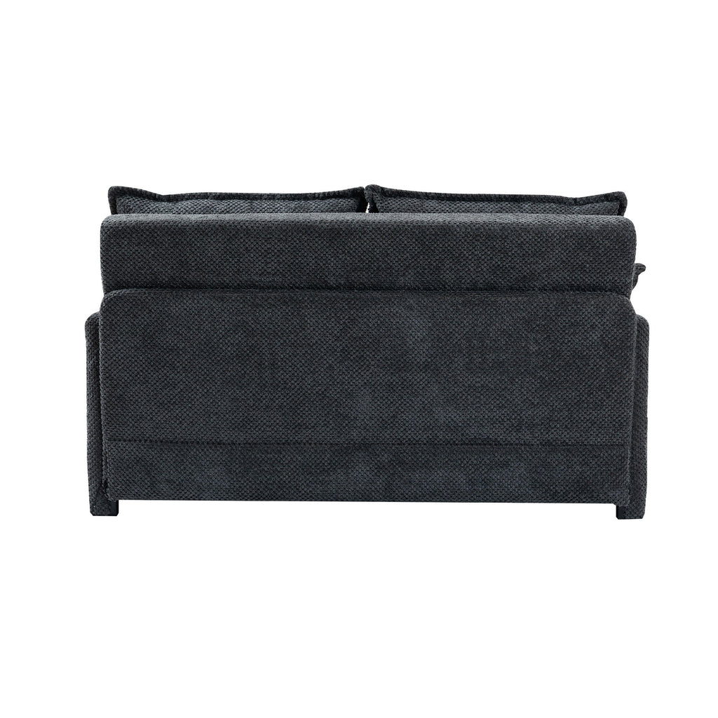 Pull Out Sofa Bed, Convertible Sleeper Sofa Couch, Side Storage, And USB / C - Type Charging Ports Chair