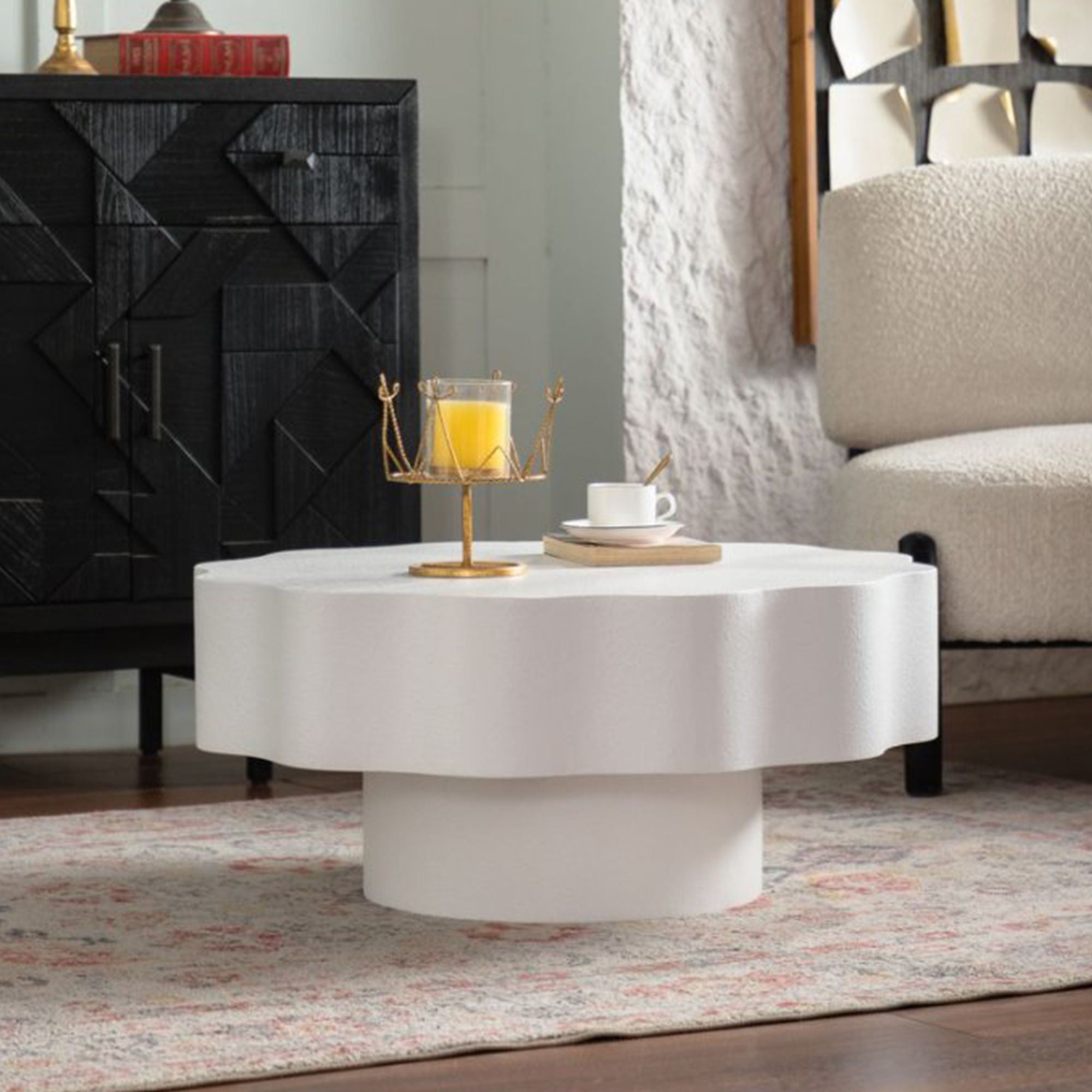 Scalloped Coffee Table