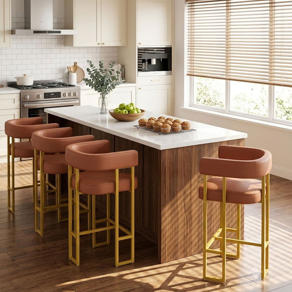 Modern Counter Height Bar Stools With U - Shaped
