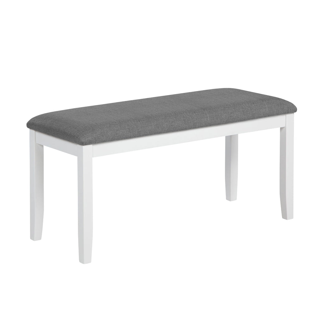 6 Piece Dining Table Set With Bench And Chairs