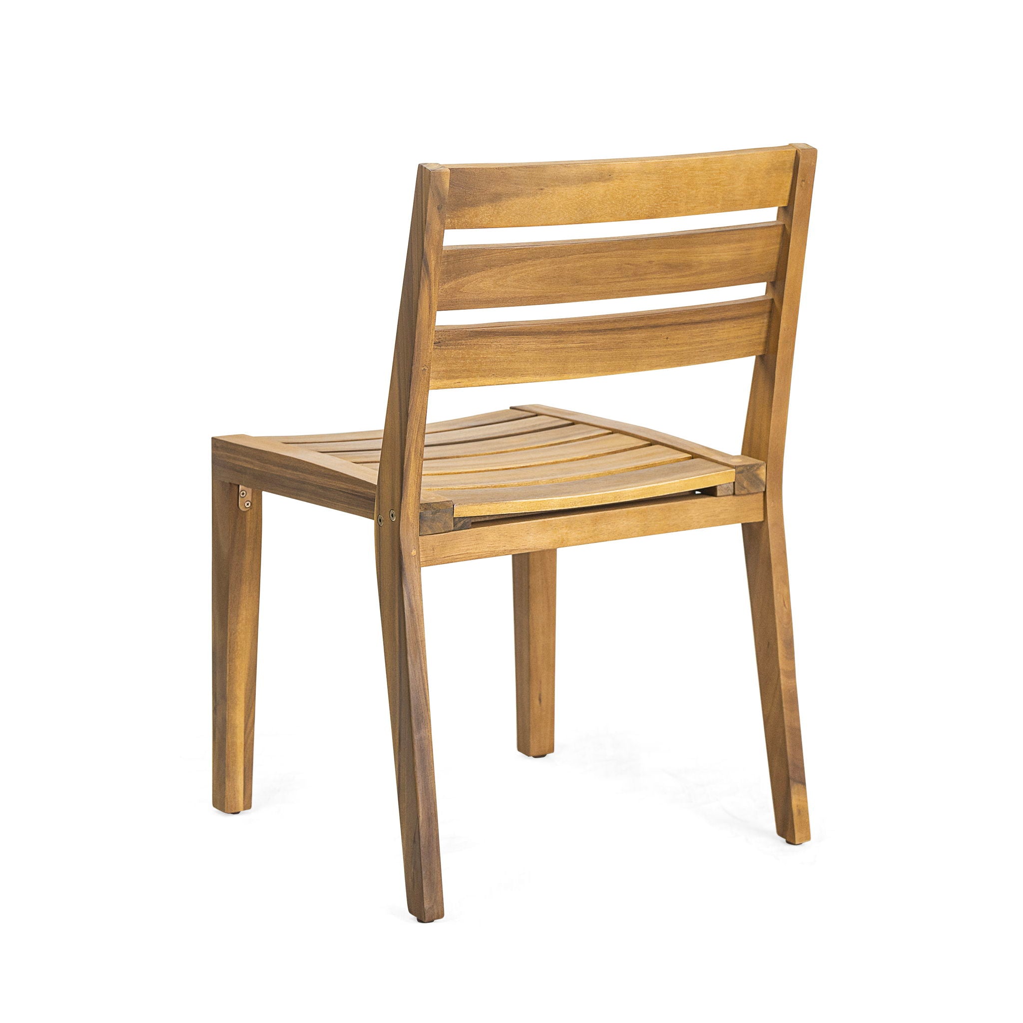 Outdoor 7 Pieces Rustic Patio Dining Set - Teak
