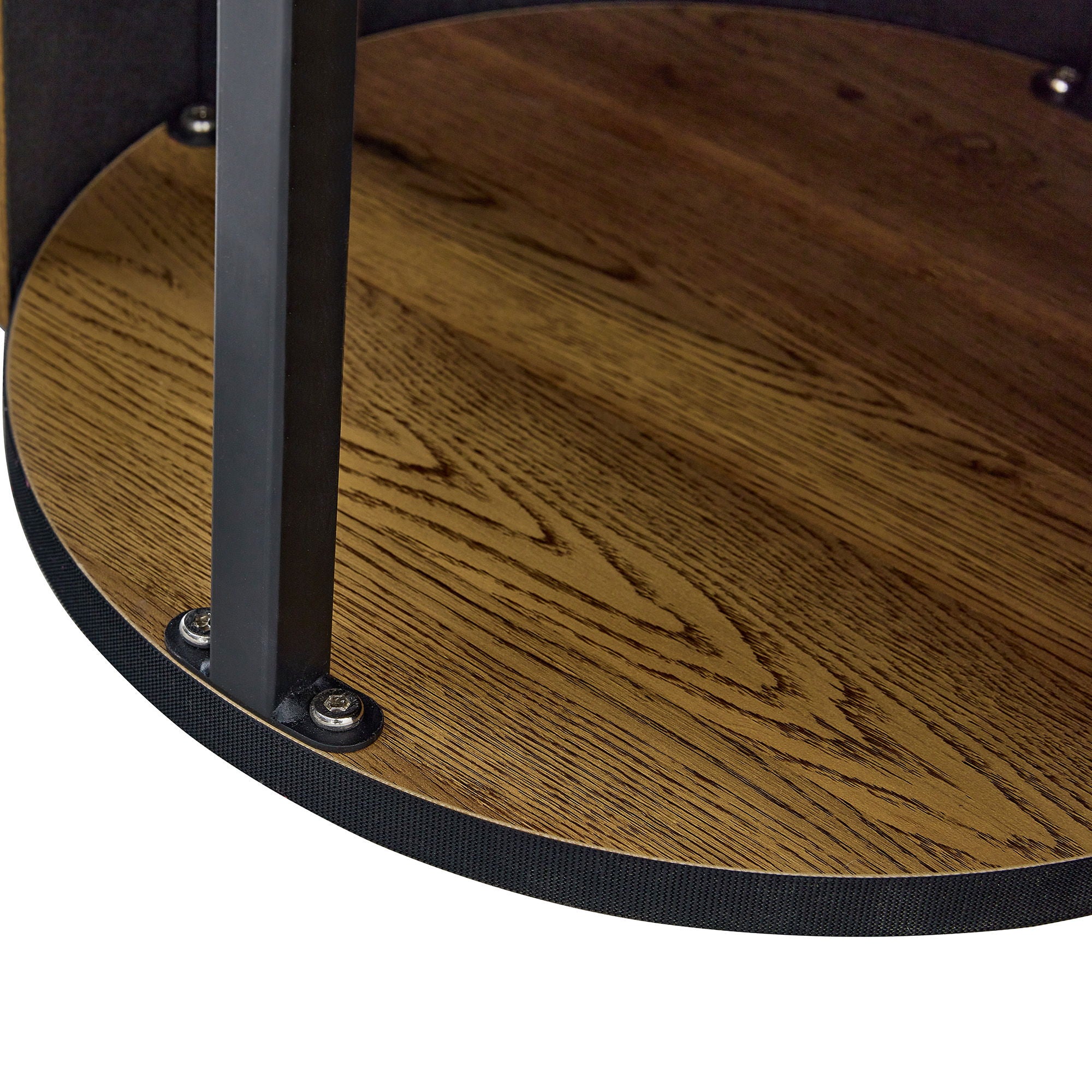 Modern Circular Coffee Table Cylindrical Design