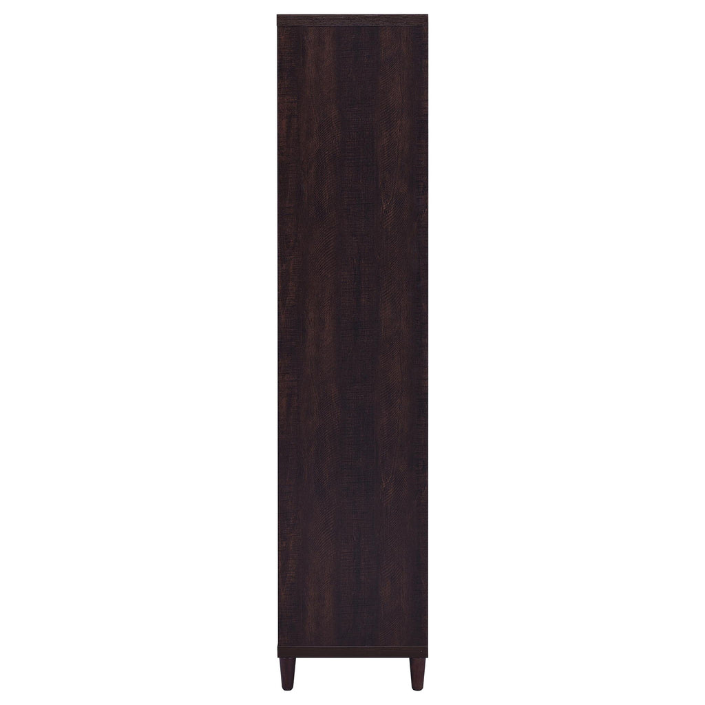 Nestor - 2 Drawer Tall Accent Cabinet With 2 Doors - Rustic