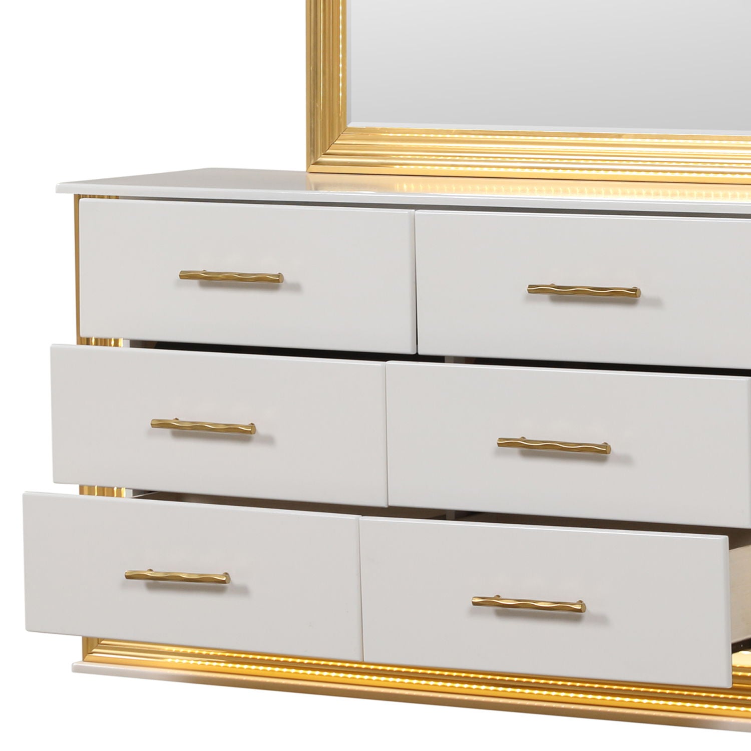 Obsession - 6 Drawer Dresser - White