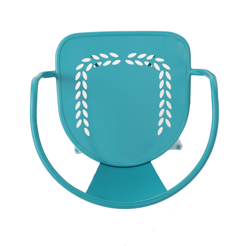 Lourdes - 3 Piece Metal Set - Teal