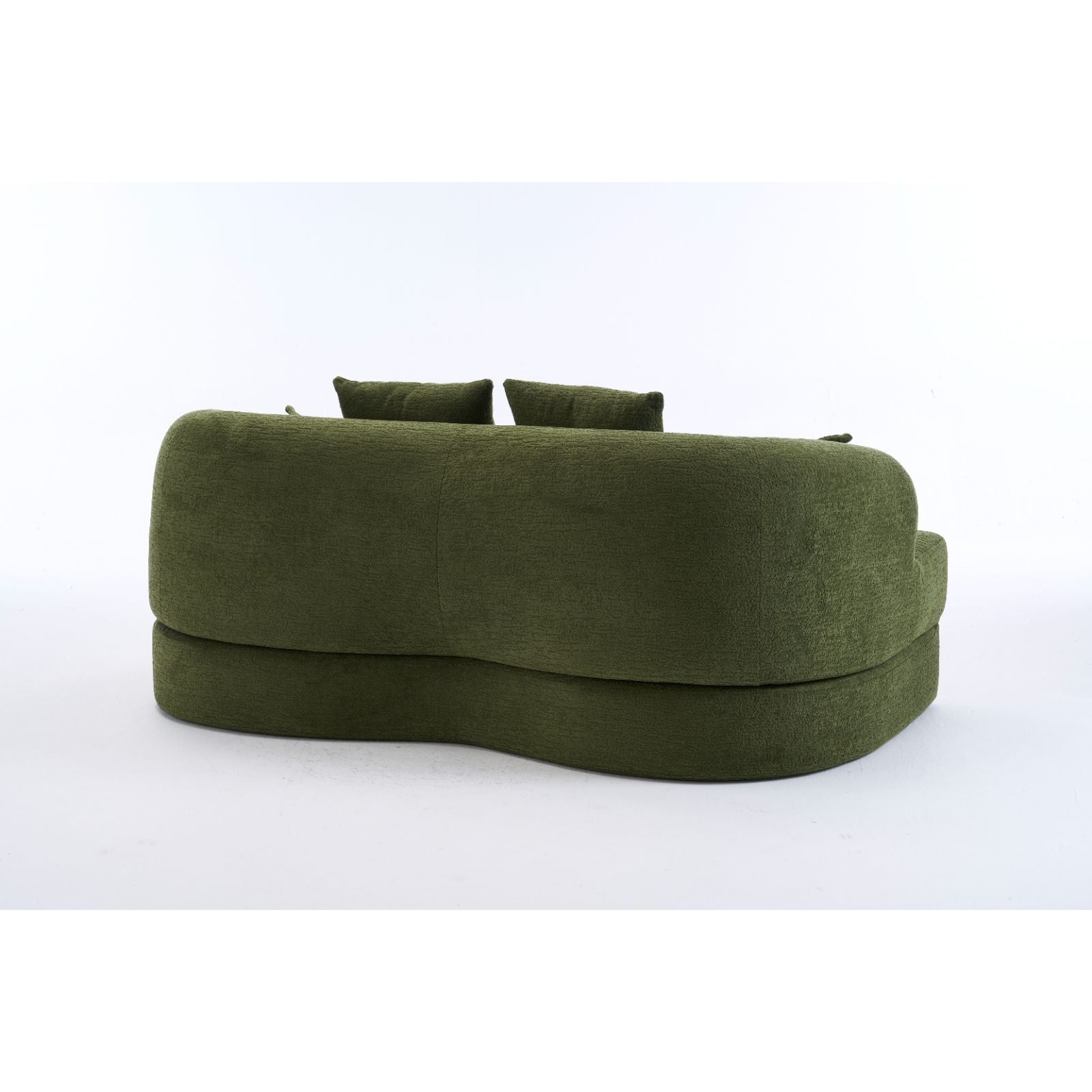 Foldable Sofa Bed, Boneless Couch Convertible Sleeper With 4 Pillows