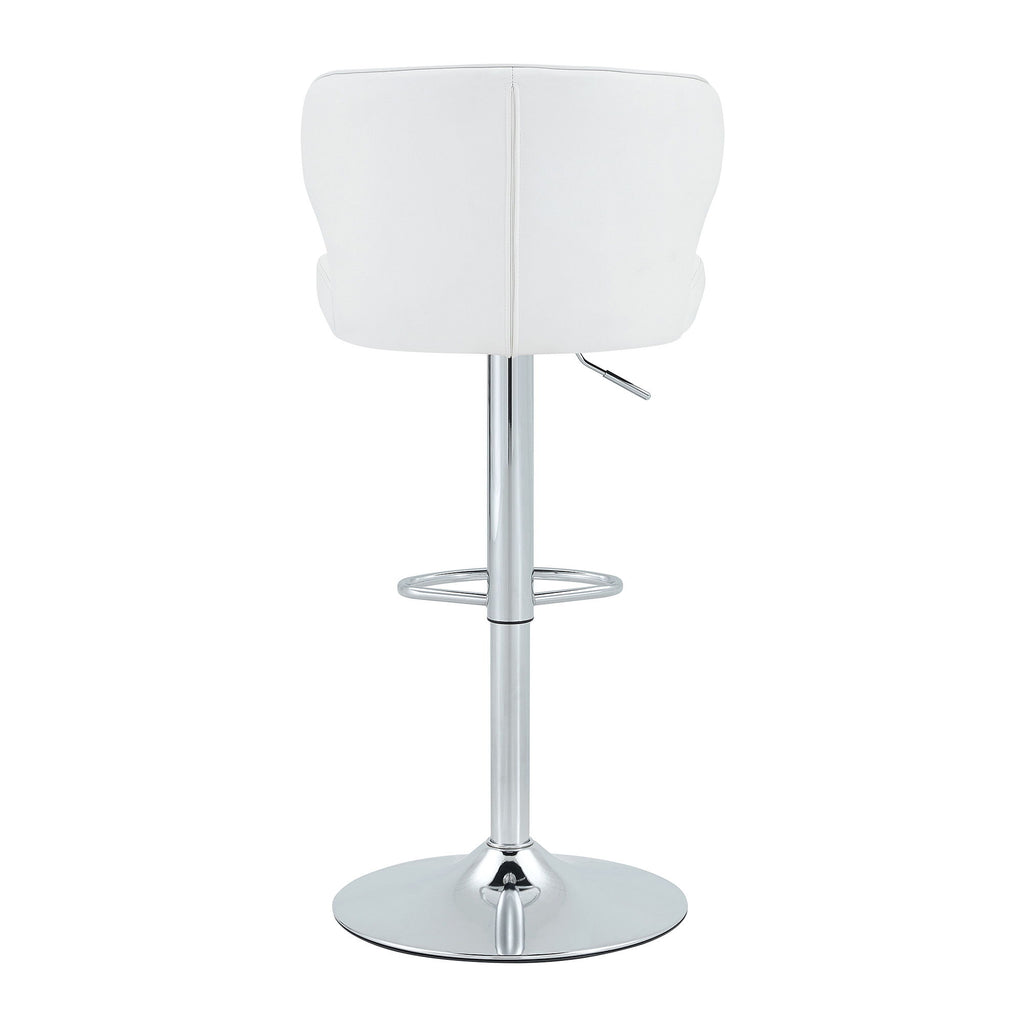 Adjustable Swivel Bar Chair With Ergonomic High Back Design