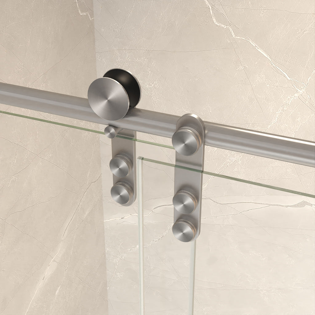 Frameless Sliding Bathtub Door With Frame