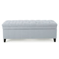 Juliana - Storage Ottoman With Birch Legs