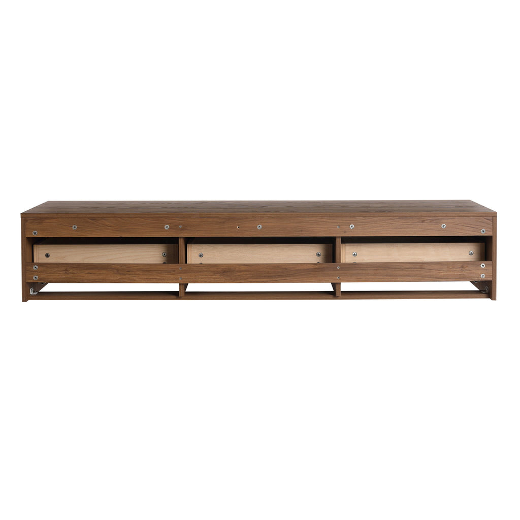 Modern Minimalist Bathroom Cabinet With Soft Close Drawers And Floating Mounting Design