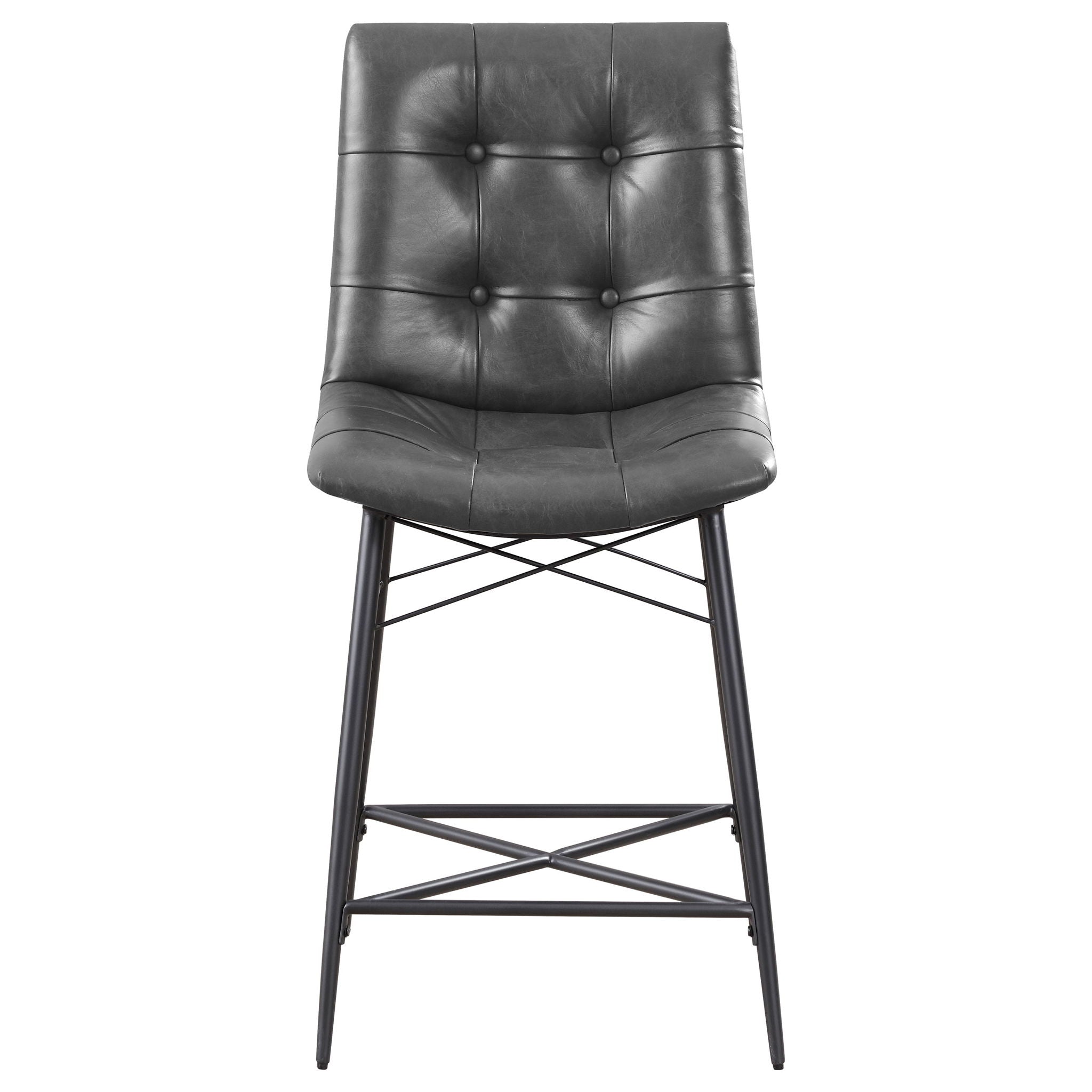 Counter Height Stools & Padded Seat (Set of 2)