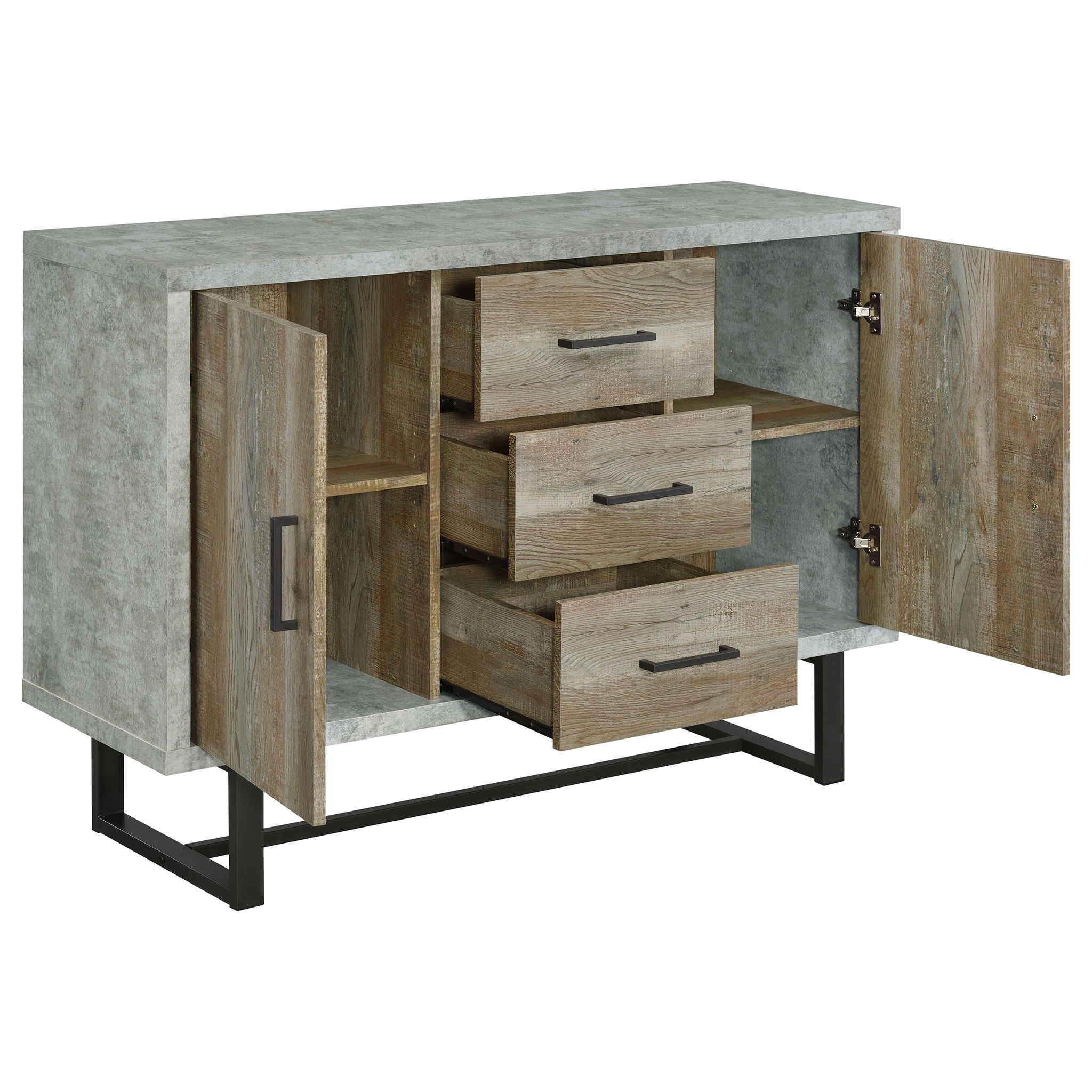 Sedona - 3 Drawer Cabinet - Oak