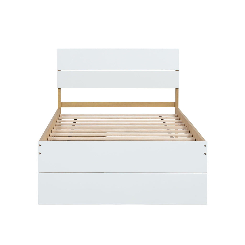Modern Bed Frame With Headboard And Footboard