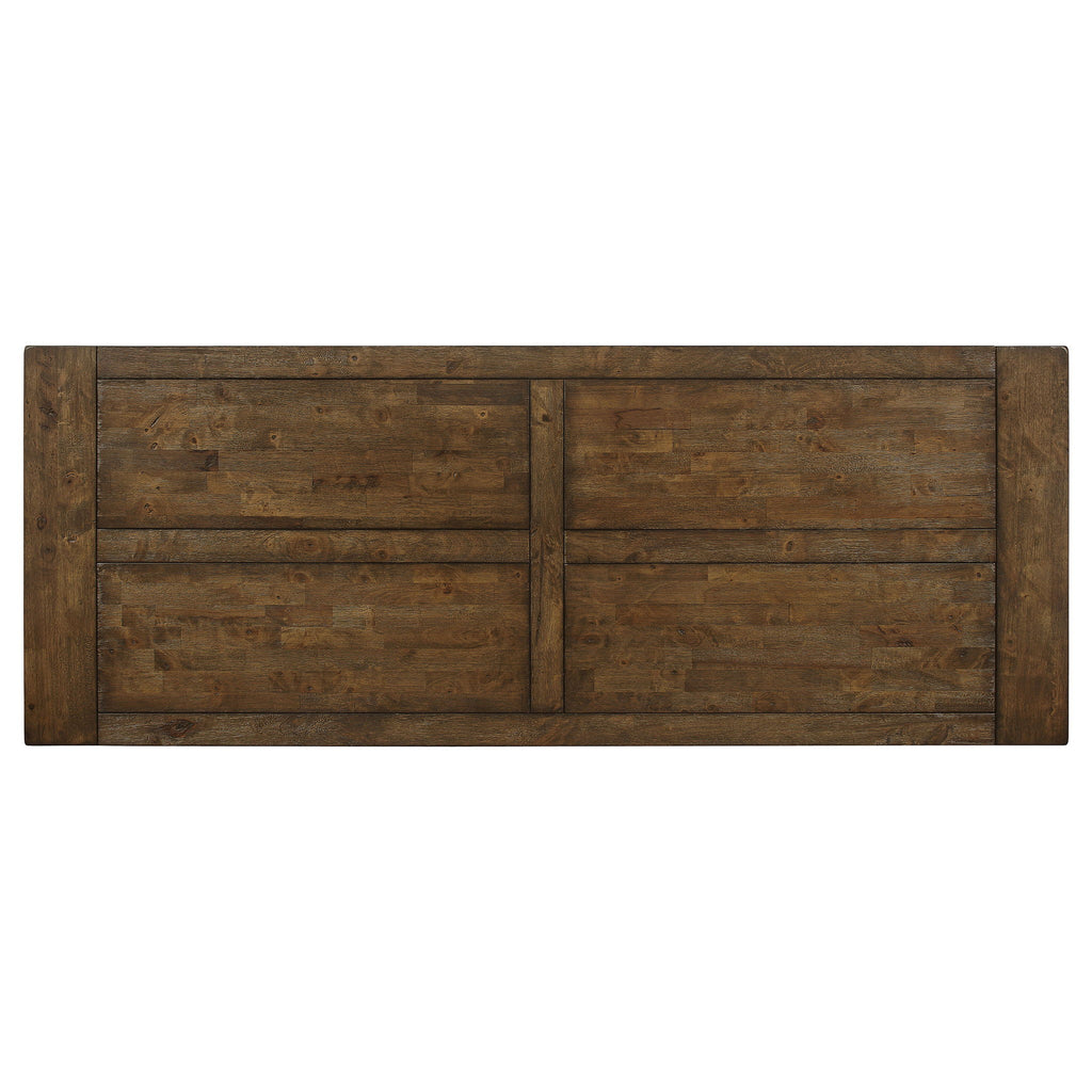 Amarillo - Rectangular Counter Height Dining Table - Rustic Brown