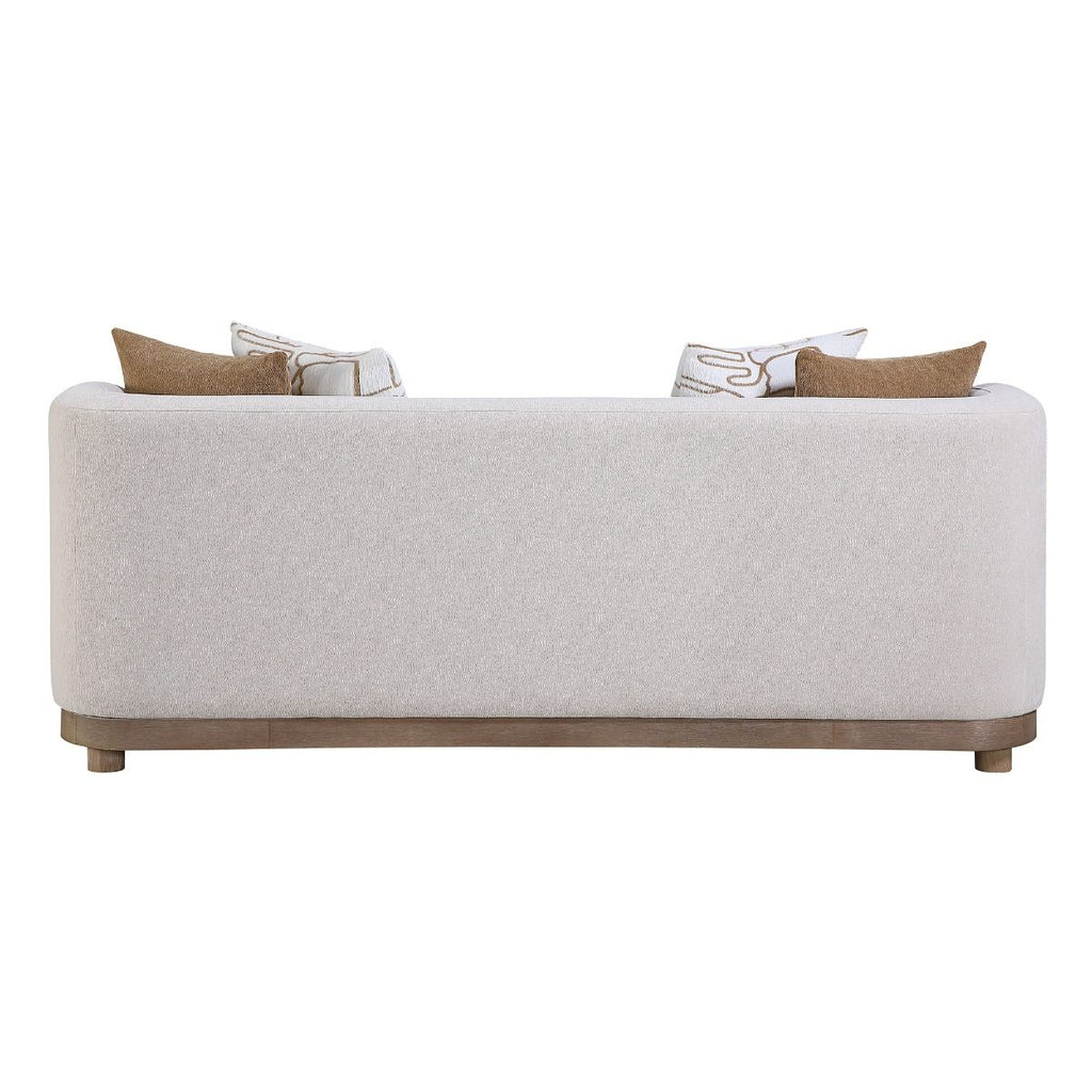 Duncan - Sofa With 4 Pillows - Beige
