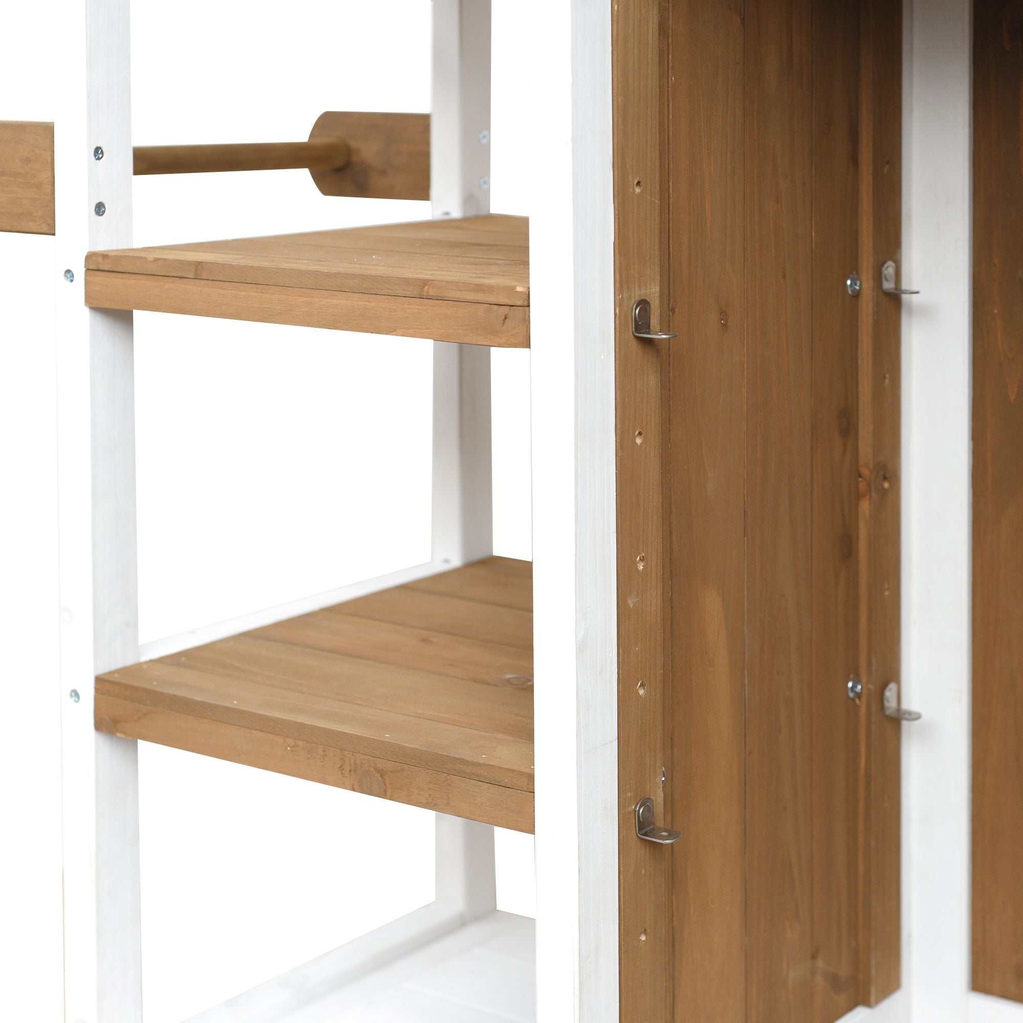 Foldable Outdoor Kitchen Island With Storage Cabinet