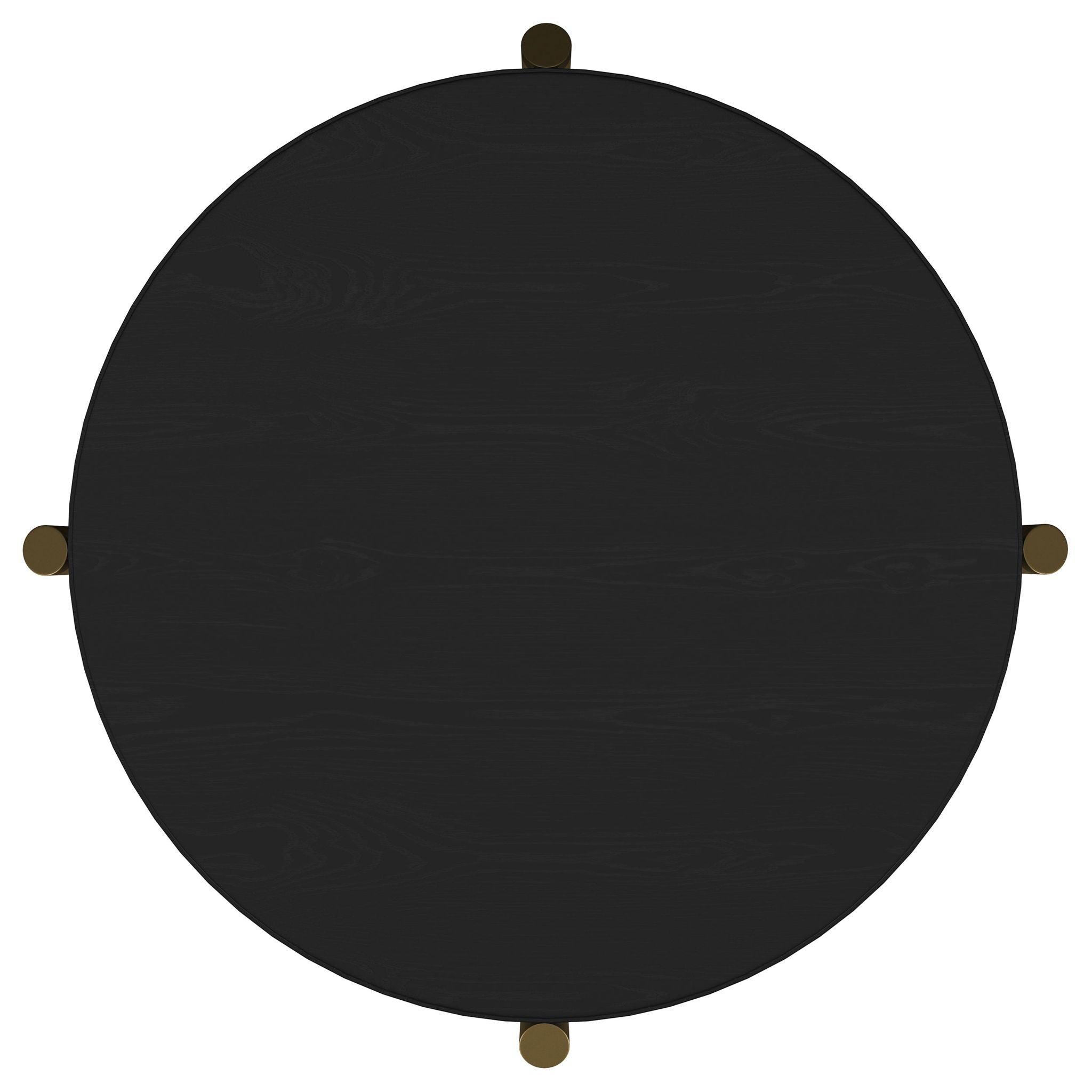 Benson - Round Table With Storage Shelf
