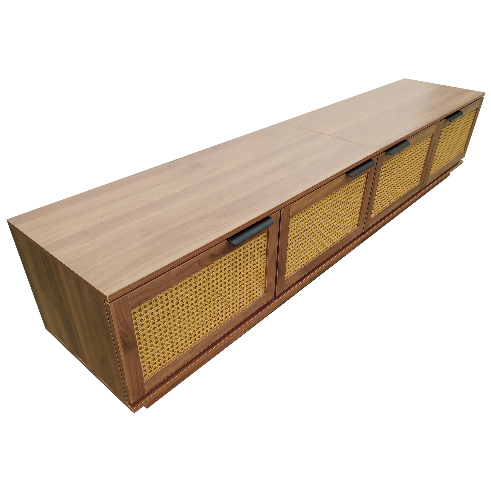 TV Stand, Media Console - Walnut