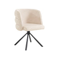 270 Degree Swivel Upholstered Desk Chairs (Set of 2)