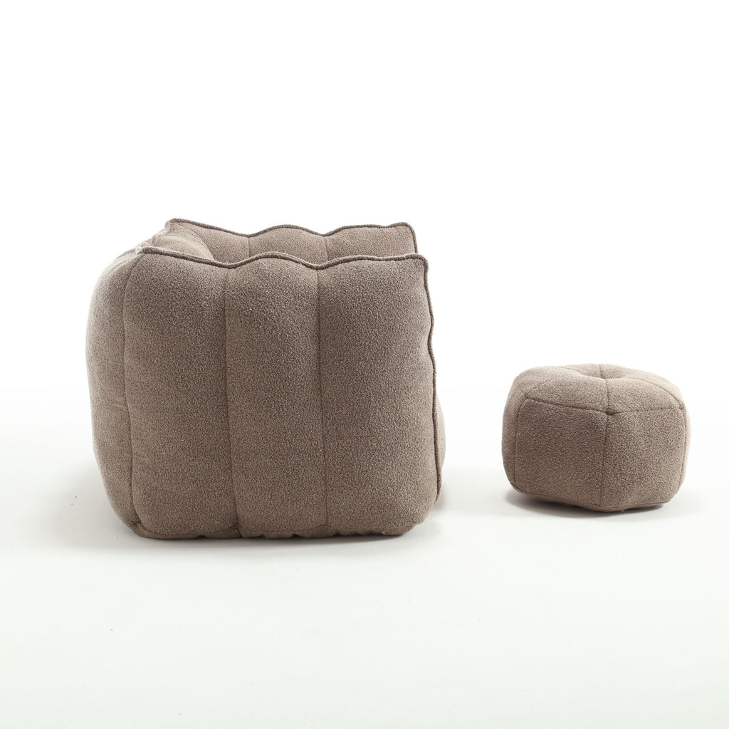 Soft Bean Bag Chair With High Resilient Foam