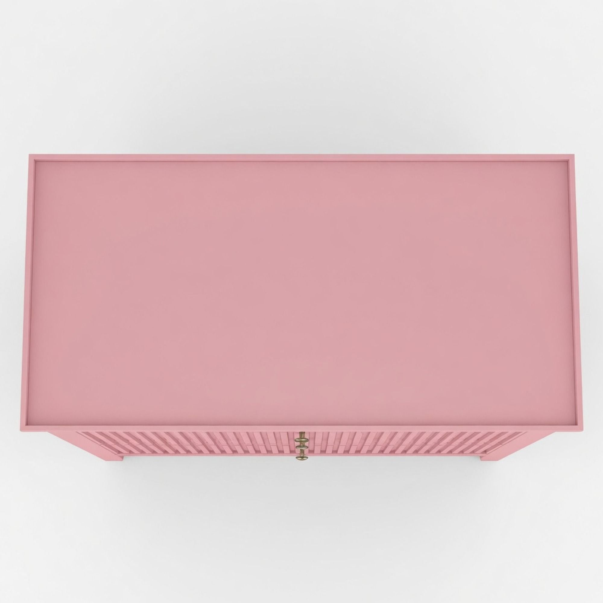 Fluted 3 Drawer Nightstand With Soft Close Slides