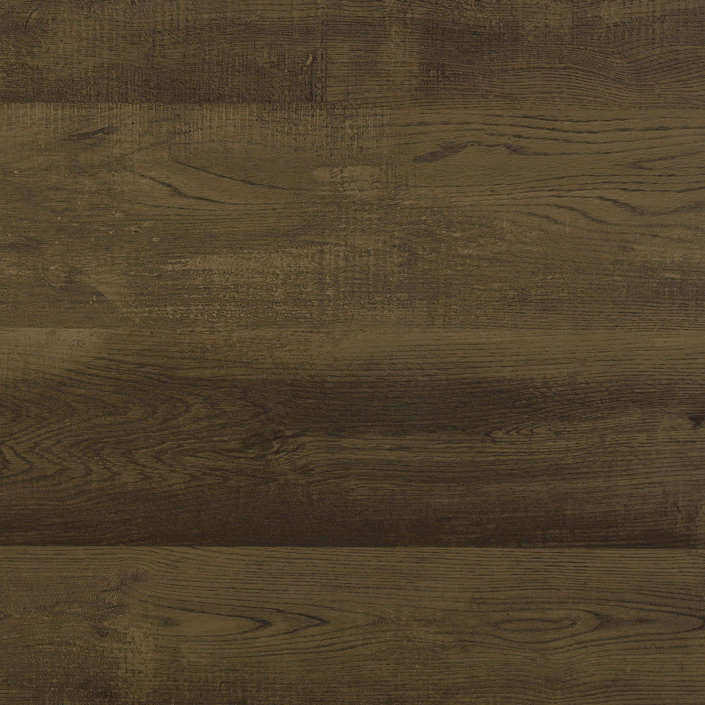 Burkhart - Round Height Bistro Bar Table - Brown Oak