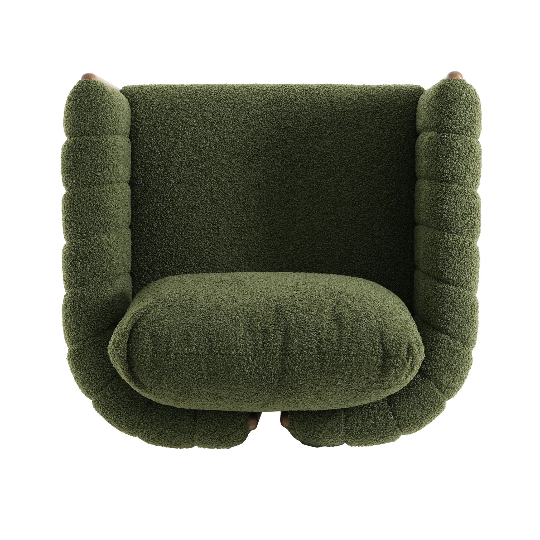 Upholstered Dining Chair With Vertical Channel Tufting