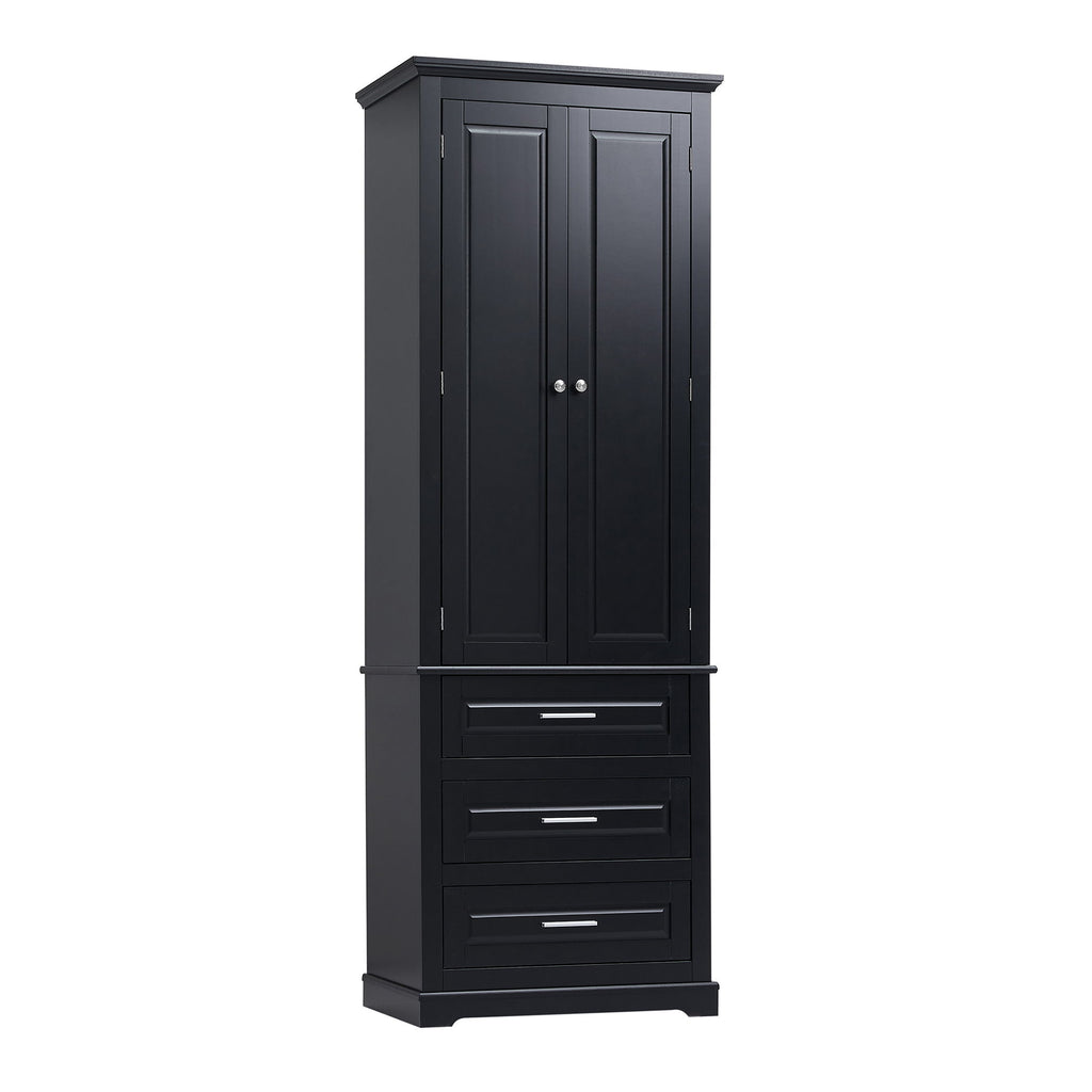 Storage Cabinet With 3 Drawers For Bathroom