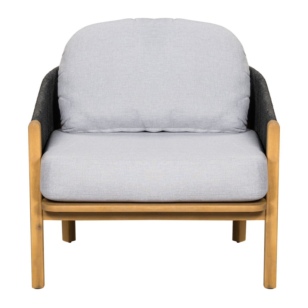 Grotta - Outdoor Wood Club Chair (Set of 2)