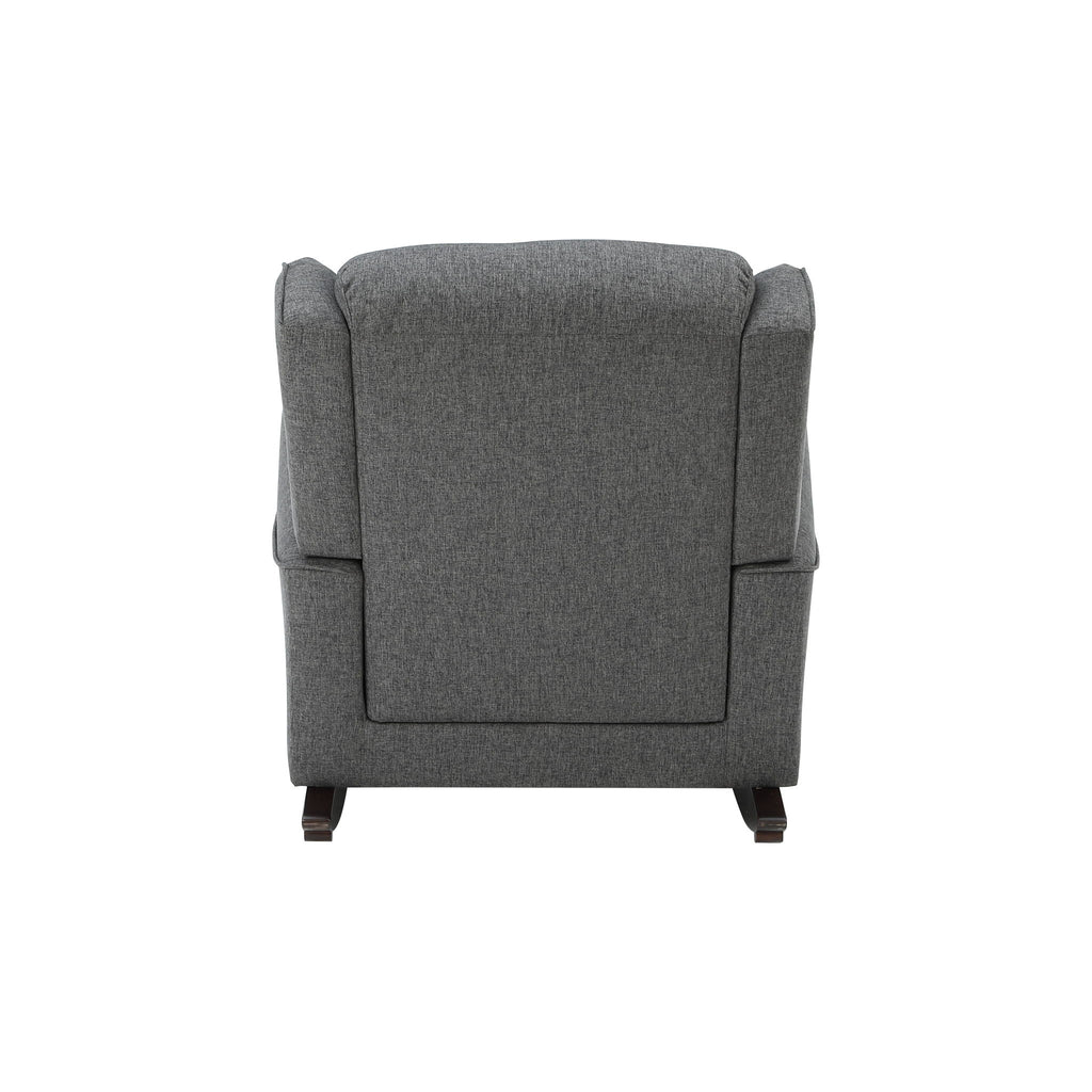 Fabien - Rocking Chair - Gray