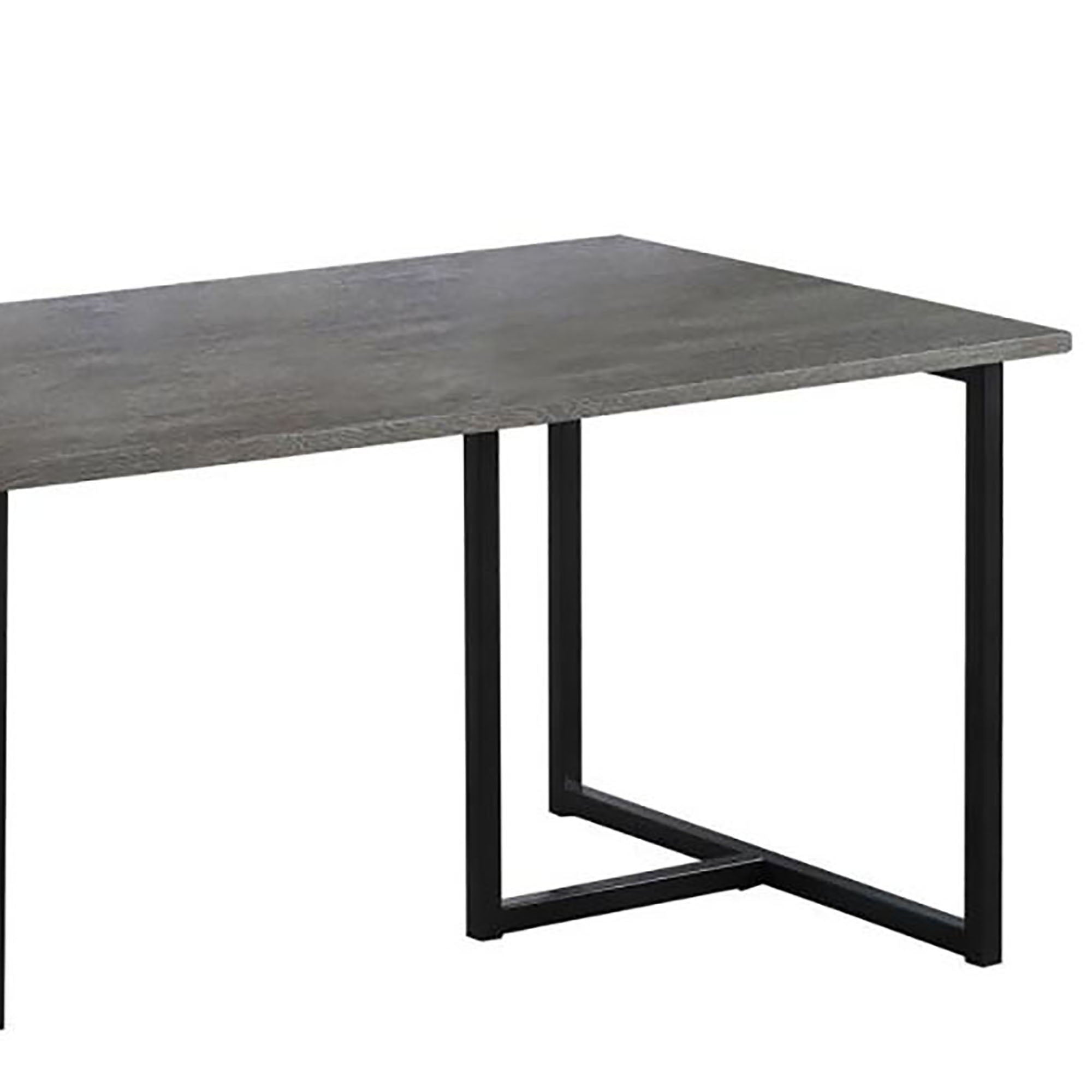 3 Piece Occasional Set With Smooth Top - Gray