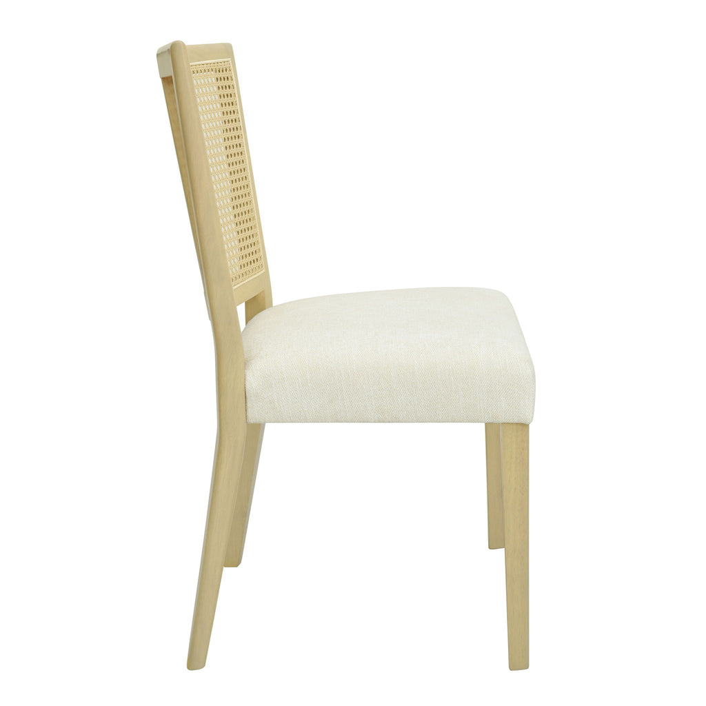 Rattan Dining Chair Without Arms (Set of 2)