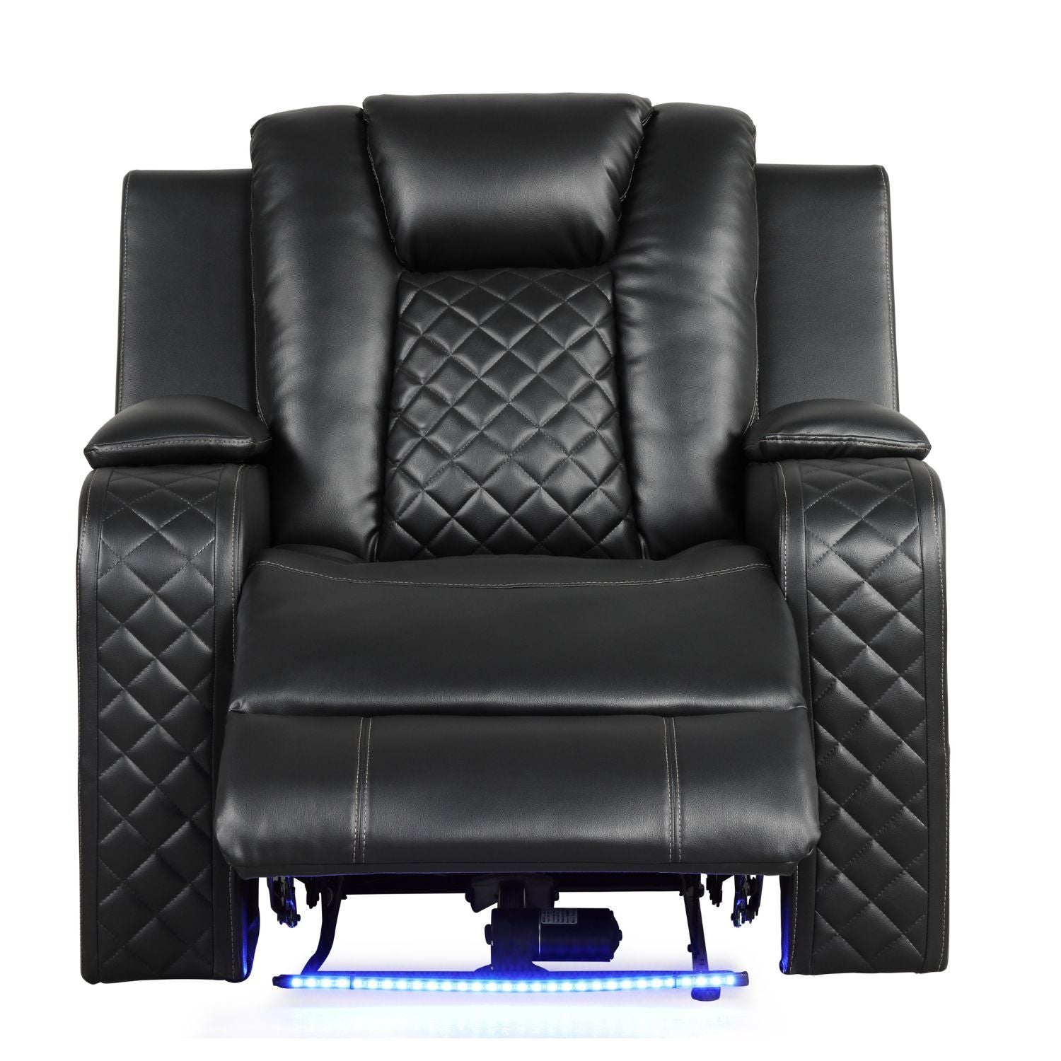 Benz - Power Recliner Set With LED Lighting And USB Charging