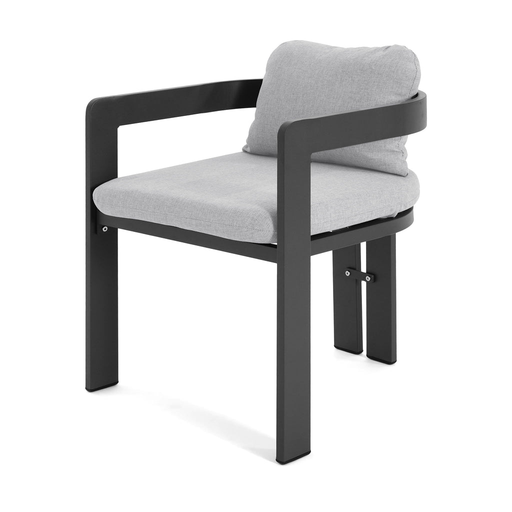 Pula - Patio Outdoor Aluminum Dining Chair (Set of 2)